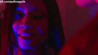 Marvelous ebony babe with huge boobs drilled by athletic dude