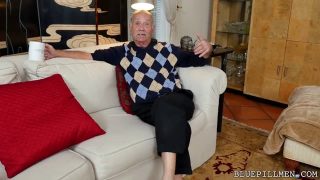 Lucky grandpa fucks two teen hotties