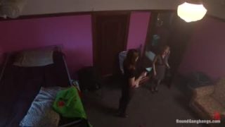 Cops dominate a young blonde chick