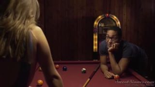Big titted bald chick wants to fuck