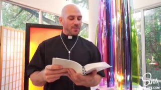 Dani Daniels and another slutty nun taste priest’s holy cum