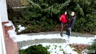 Seductive Russian chick Erika Bellucci gets ass fucked by photographer