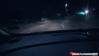 Hunting for whores at night