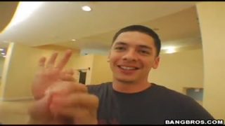 Blonde with nice cameltoe gets fucked hard
