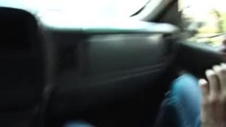 After a relaxing drive a curly haired dude get’s to fuck Maya Hills