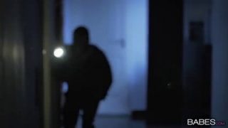 Blue Angel stops thief with her pussy