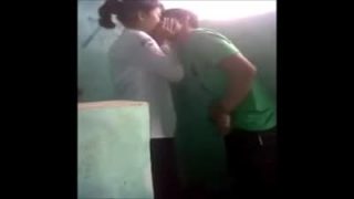 High school teens fucking in the toilet