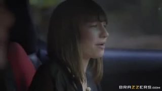 Gorgeous redhead takes a huge cock in her ass