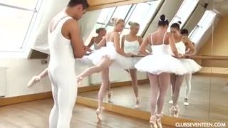 Nice orgy with Russian ballerinas