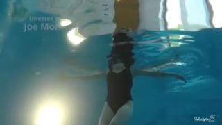 Czech redhead Rita gets fucked underwater