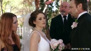 Whore bride gets gangbaged before wedding