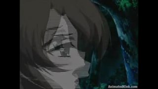 Hentai babe gets DPed by a troll