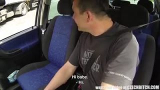Street whore picked up and fucked in the car