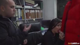 Susy Gala gets her pussy banged by two big cocks