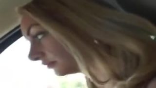 A blonde girl takes a girl in her ass