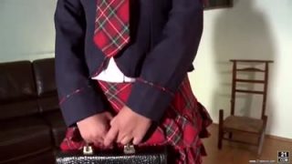 Teen gets her hairy twat soaked in cum