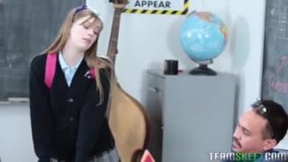 Dolly Leigh blows the cock