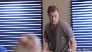 Sexy blonde Lena Paul gets her hairy pussy licked and fucked