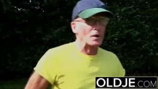 Old young hardcore anal for beautiful teen with cumshot swallow babe