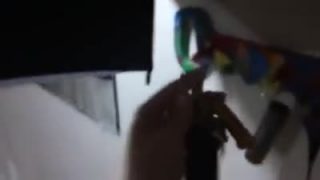 Smoking brunette fucks boyfriend