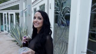 Nasty Hailey Lynzz has some wine and booty