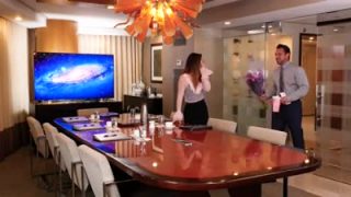 Eva Lovia gets fucked good in the office