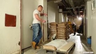 Young assistant gets his butt drilled in a threesome with headmistress and the foreman