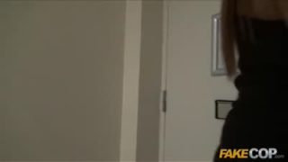 Fake cop fucks hot wife while husband is at work