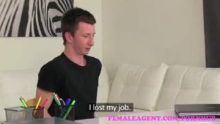 Young nerdy guy trying for porn