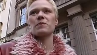German mature babe picked up, paid and fucked
