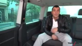 Hot blonde babe picked up and fucked in the car