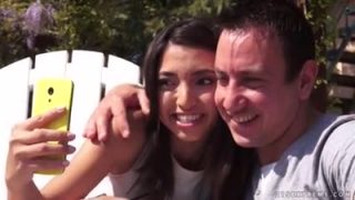 Old man gets lucky with his son’s girlfriend