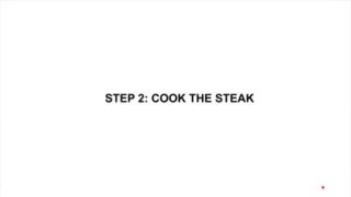 Cooking steak and sucking dick
