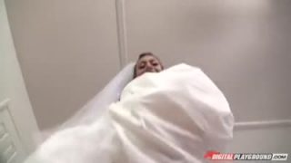 Hot bride Janice Griffith fucks before the wedding