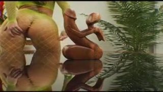 Taking turns on fucking a black monster cock