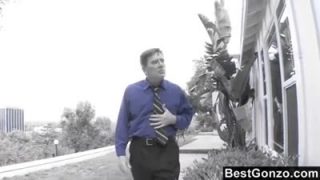 White step-daddy fucked his ebony teen daughter
