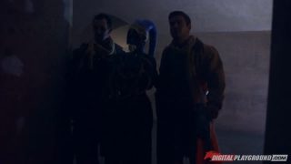 Sexy Twi’lek Eva Lovia fucked by two cocks