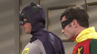 Alexis Texas sucks and fucks Batman