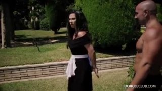 Brittany Bardot – Two men fuck lustful swinger lady