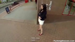 Fucking Glasses – Tourist teen has amazing sex