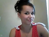 Hot teen brunette on msn webcam dancing Striptease