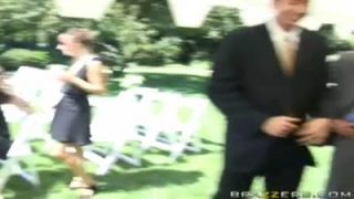 Lucky guest fucking the bride