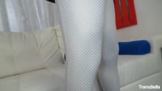 Latina tranny and two gays