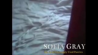 Creep found his mom’s panties and came on them